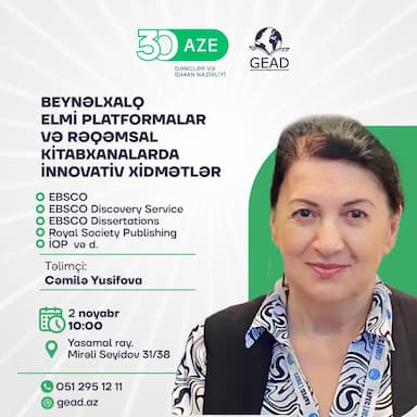 Beynəlxalq elmi platformalar və rəqəmsal kitabxanalarda innovativ xidmətlər