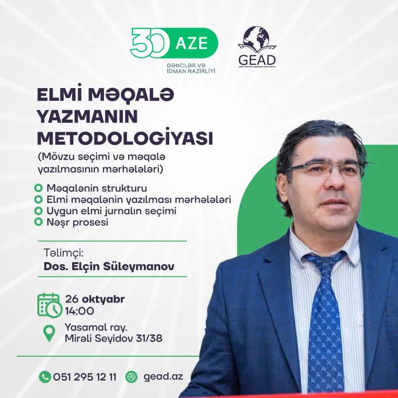 Elmi məqalə yazmanın metodologiyası