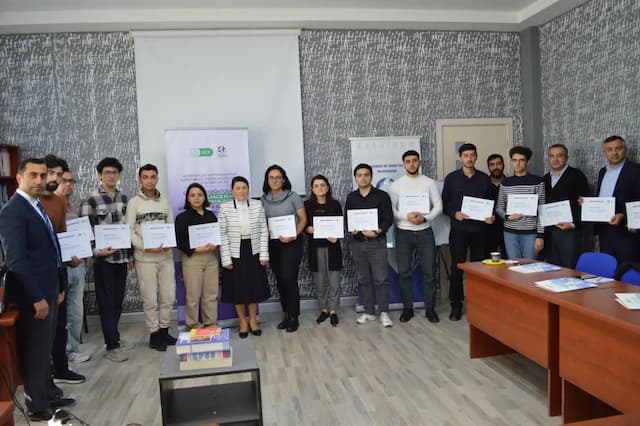 Gənc tədqiqatçılarla bağlı layihə başa çatdı