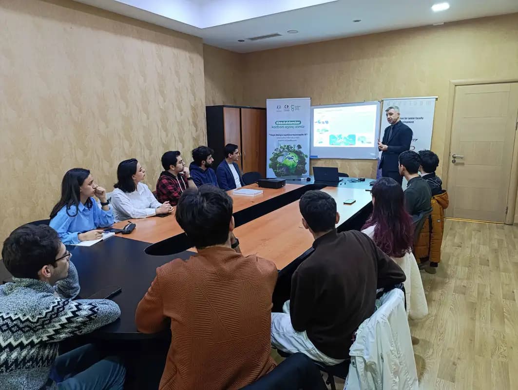 "Ekoaddımlar: Karbon ayaq izlərimiz” layihəsinin bağlanış tədbiri baş tutdu